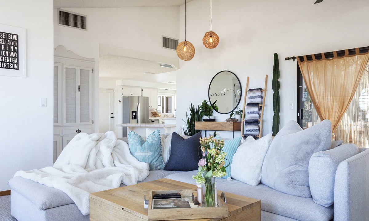 Yucca Valley House | A bright & spacious retreat w/ heated pool, hot tub & on-site wellness services