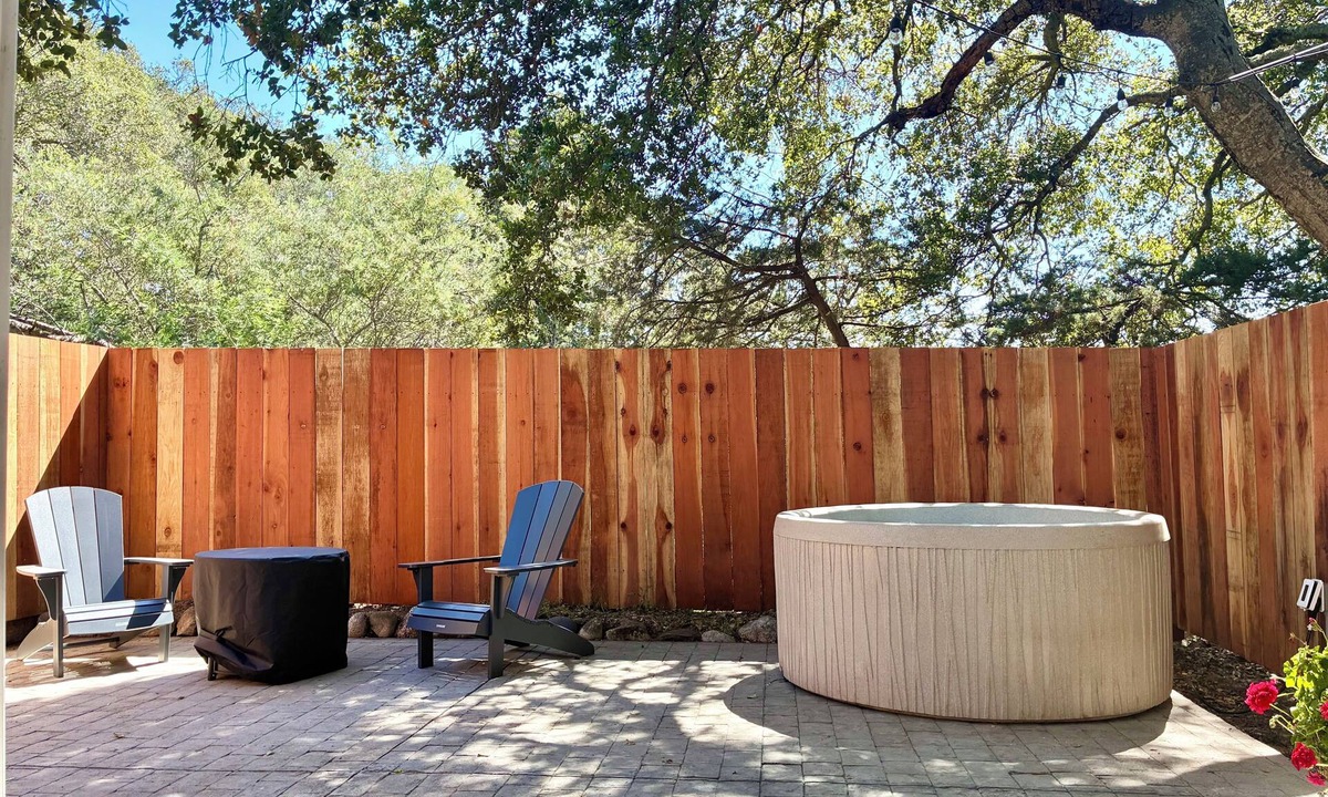 Carmel Valley Cabin | Charming 1-bedroom lodge in peaceful Carmel Valley w/Hot Tub and backyard