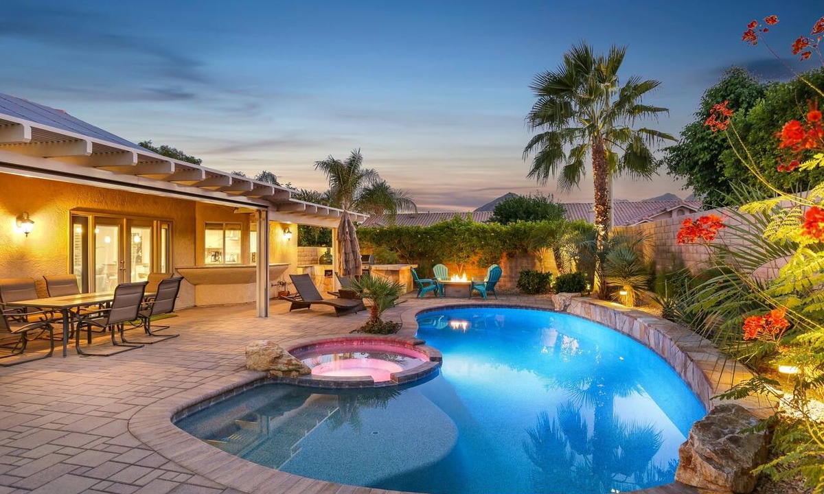 Indian Wells House | Evening Star at Indian Wells - 3 Bedroom across from IW Tennis Garden