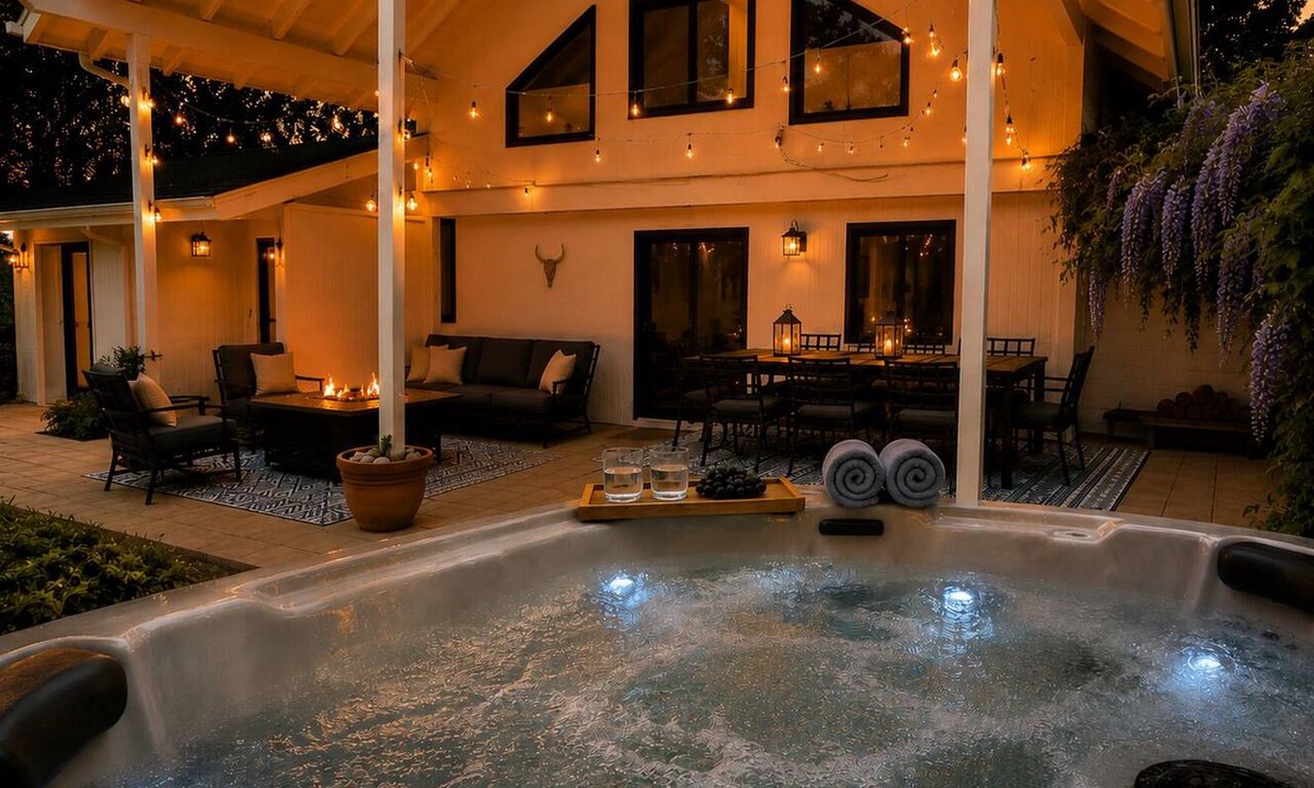 Oakhurst House | Family Friendly Retreat 35 min to Yosemite Hot Tub + Fire Pit Pets Welcome