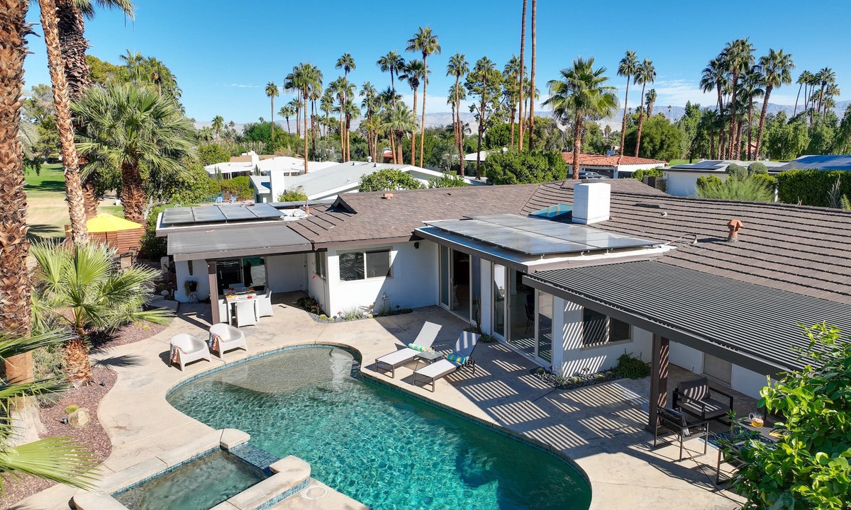 Palm Springs House | Golf Course House w/Casita, Pool, Spa + EV Charger