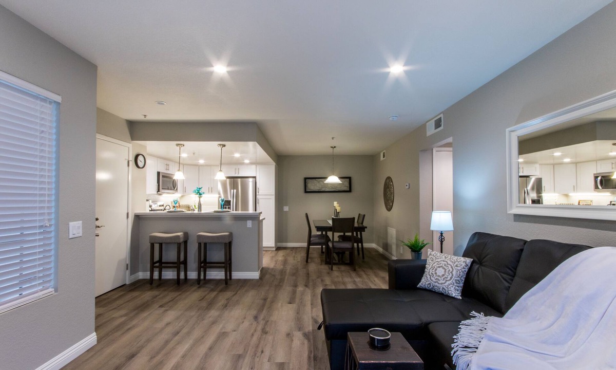 Cowan Heights Condo | Live Work ~ Quiet, Clean & Modern ~ Walk to Parks Shops + Dining!