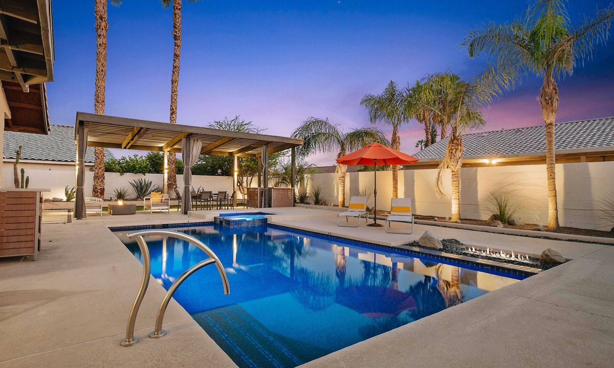 Cathedral City House | Luxurious Desert Getaway with Private Pool and Spa, Minutes from Palm Springs