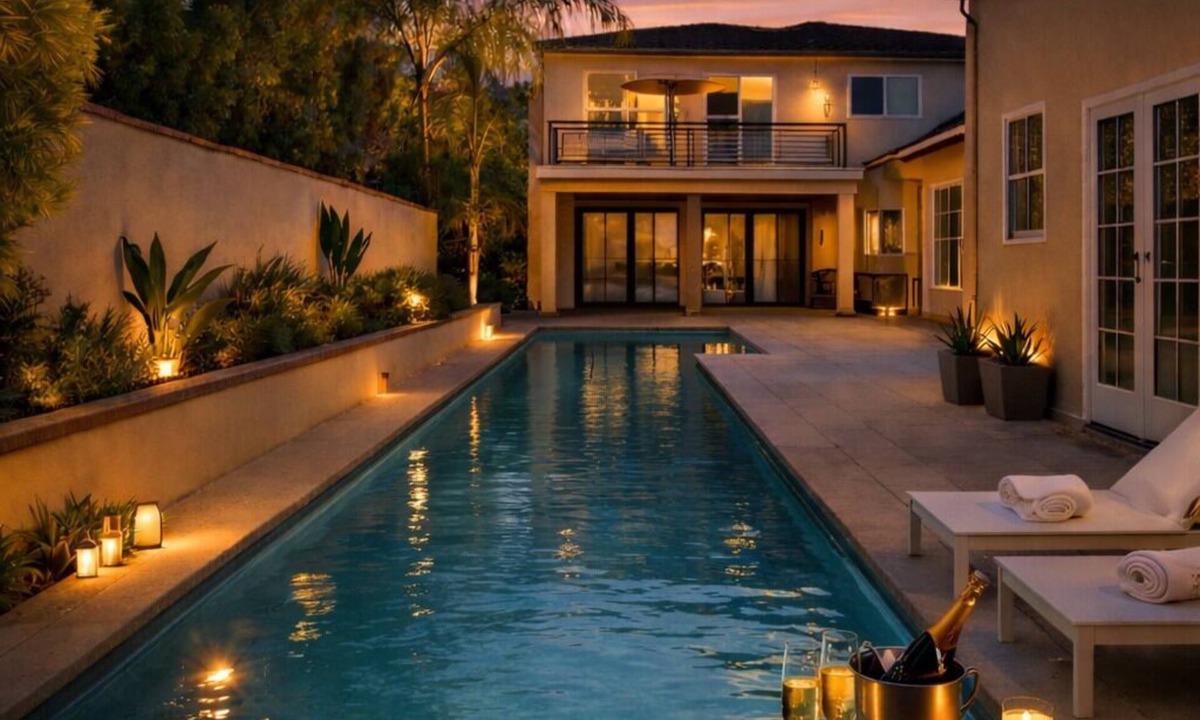 Granada Hills South House | Luxury Private Villa - Lap Pool, Guest House, Spa, Sleeps 14