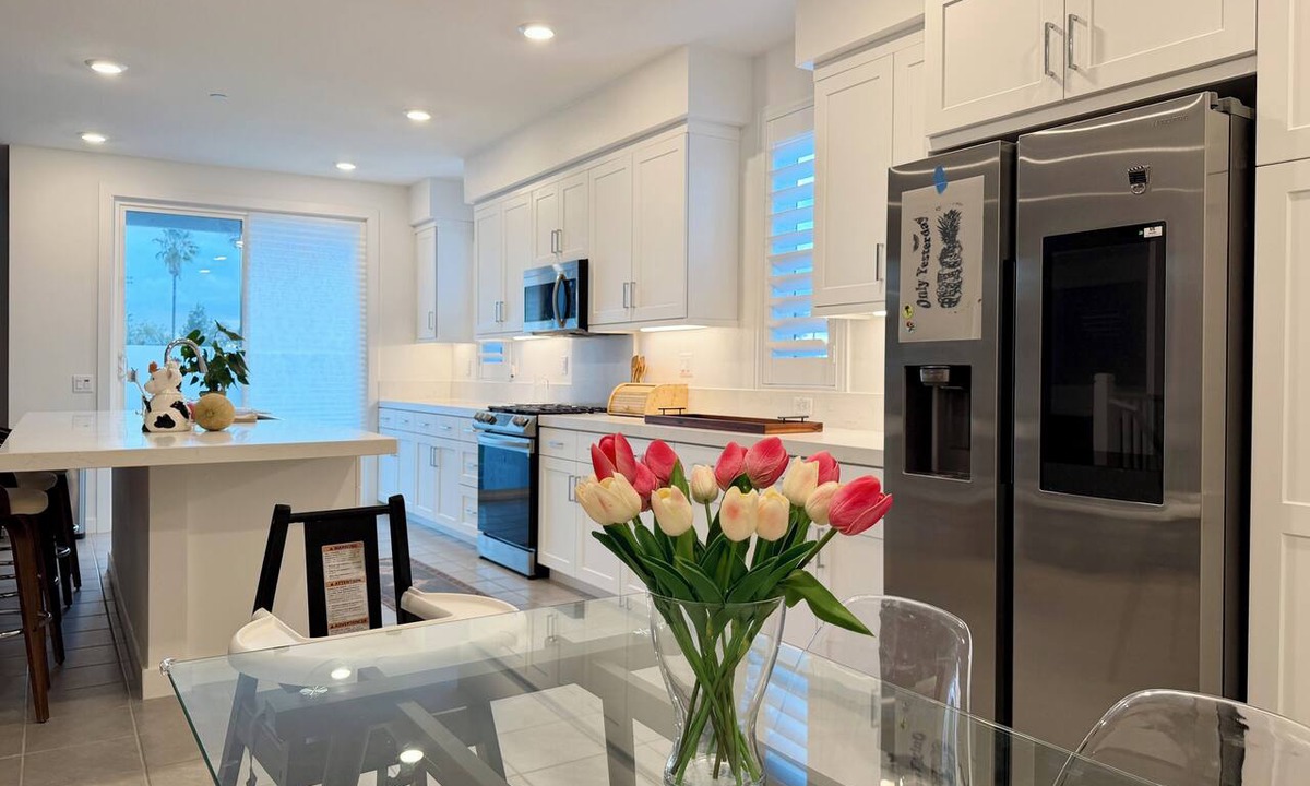 Northwest Anaheim House | Massive Townhome with Huge Home Theater and Gym