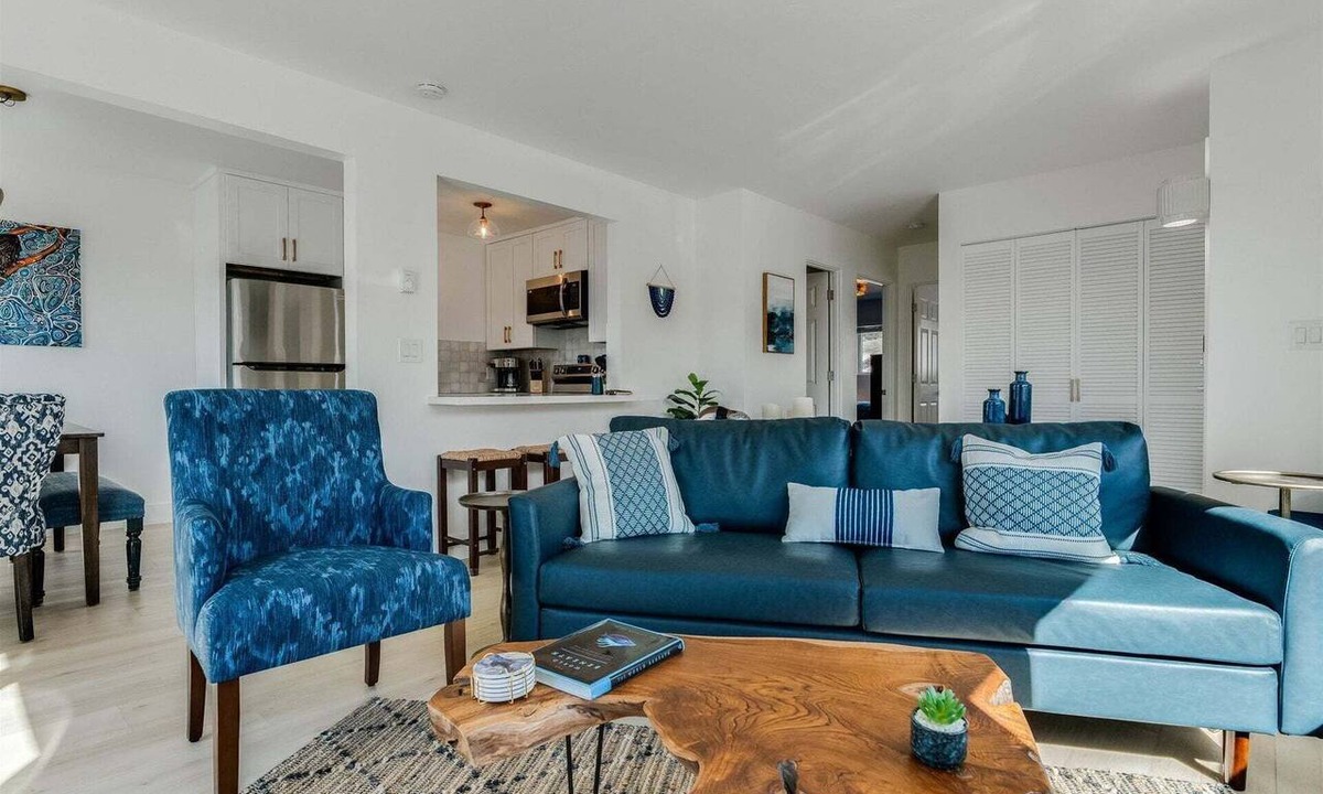 Avila Beach Condo | Ocean Paradise Awaits 2 Bed 1 Bath Walk to town and the beach, comfy outdoor area with firepit & bbq