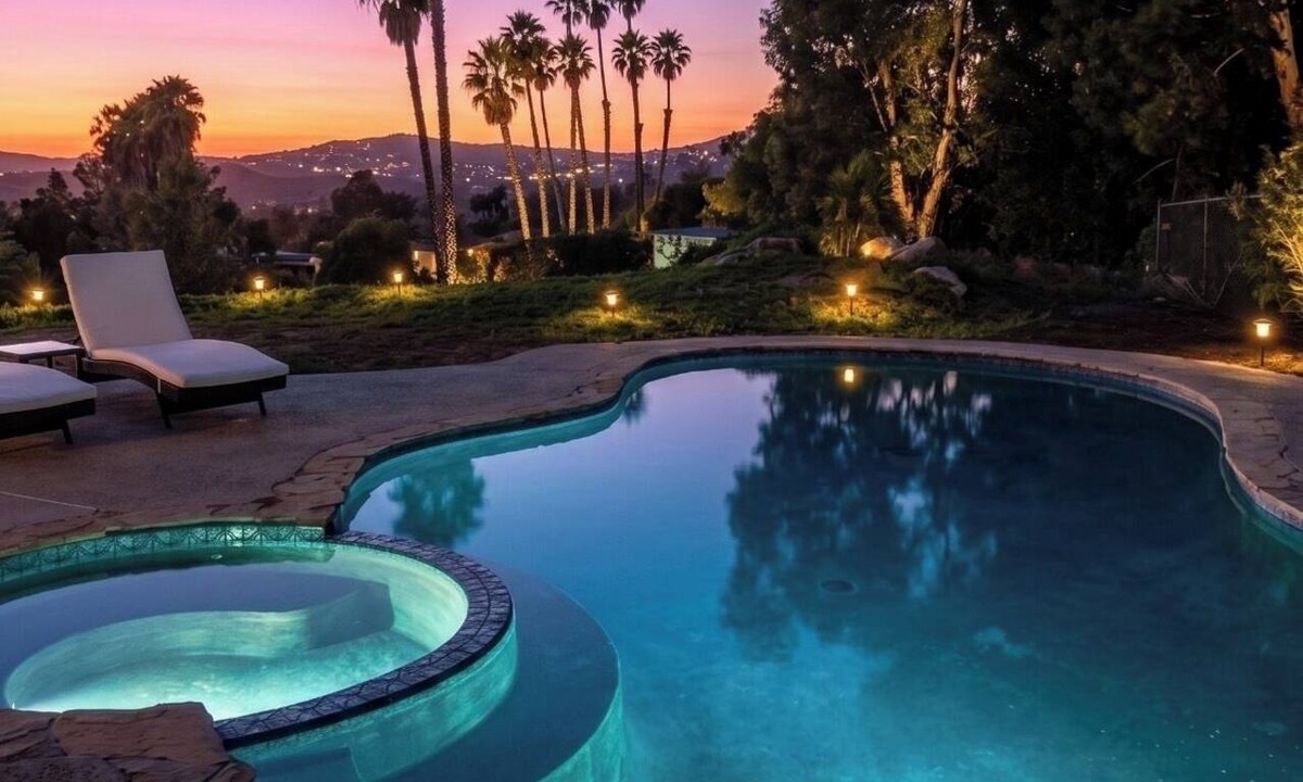Spring Valley House | Panoramic Hilltop Estate w/Pool, Spa, & Sunset Views/20 Minutes to the Coast