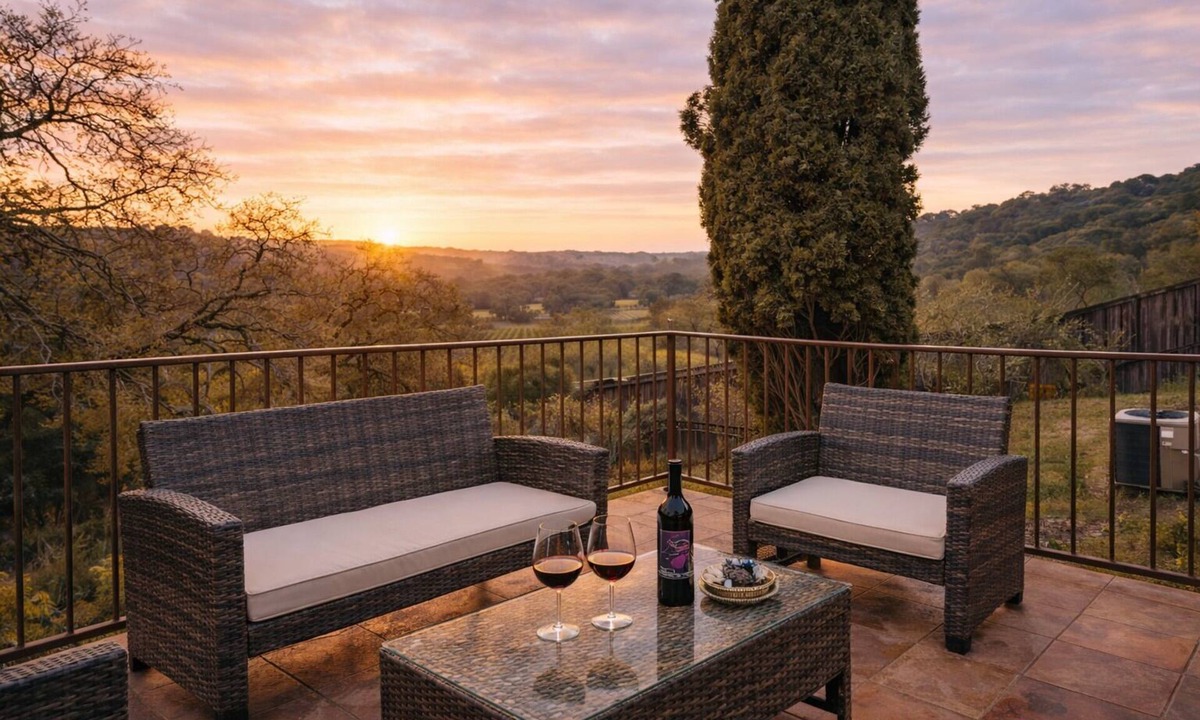 Santa Rosa House | Private Vineyard Retreat Wine Tasting Perks Fire Pit