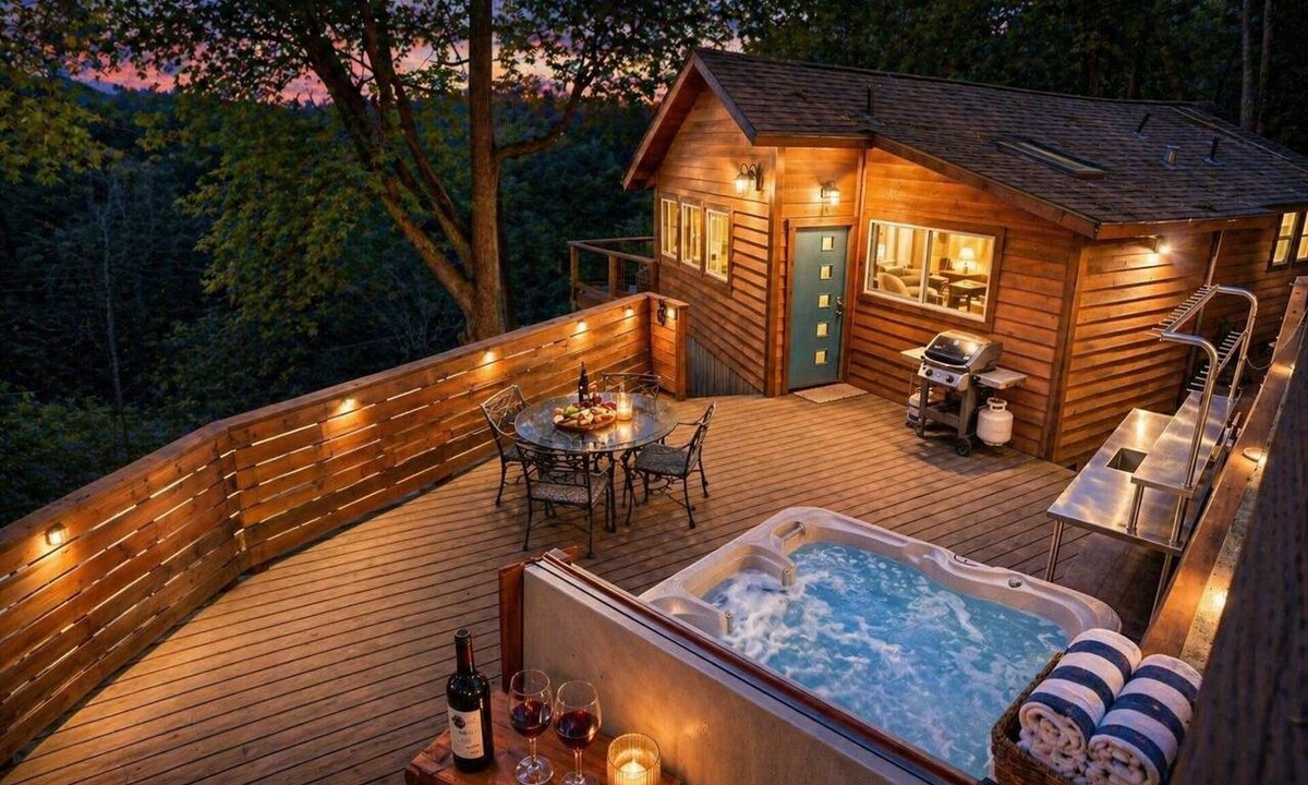 Guerneville Cabin | Russian River Treetop Cabin! Hot Tub~Pups OK~Sydney's Retreat