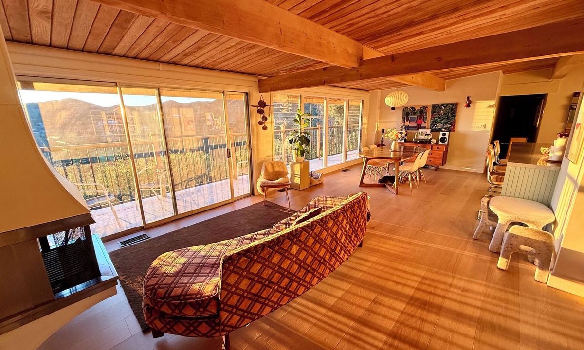 Chevy Chase House | Spacious Hillside Mid-century Designer Home with Views
