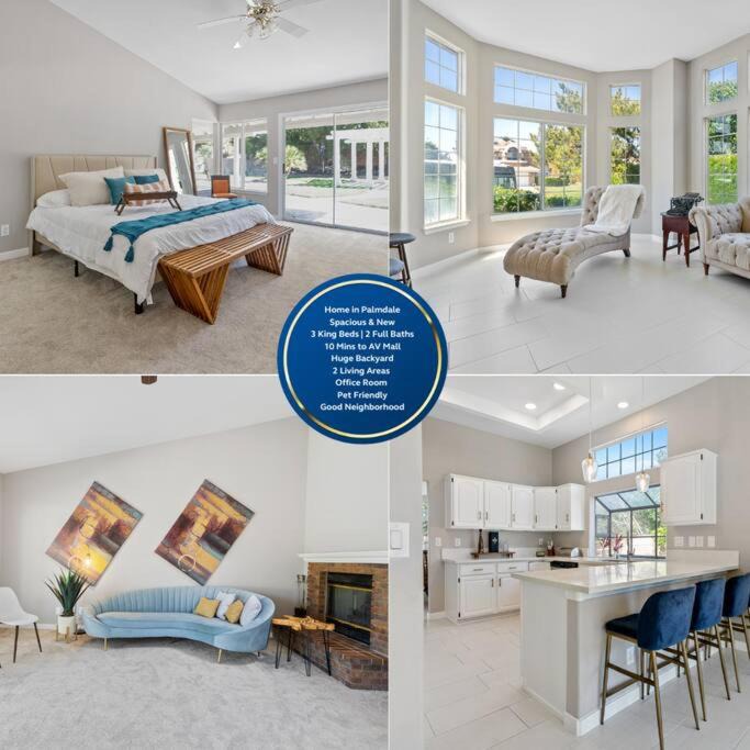 Lancaster House | Stylish & Bright ~ Huge Backyard ~ King Beds ~ Pkg