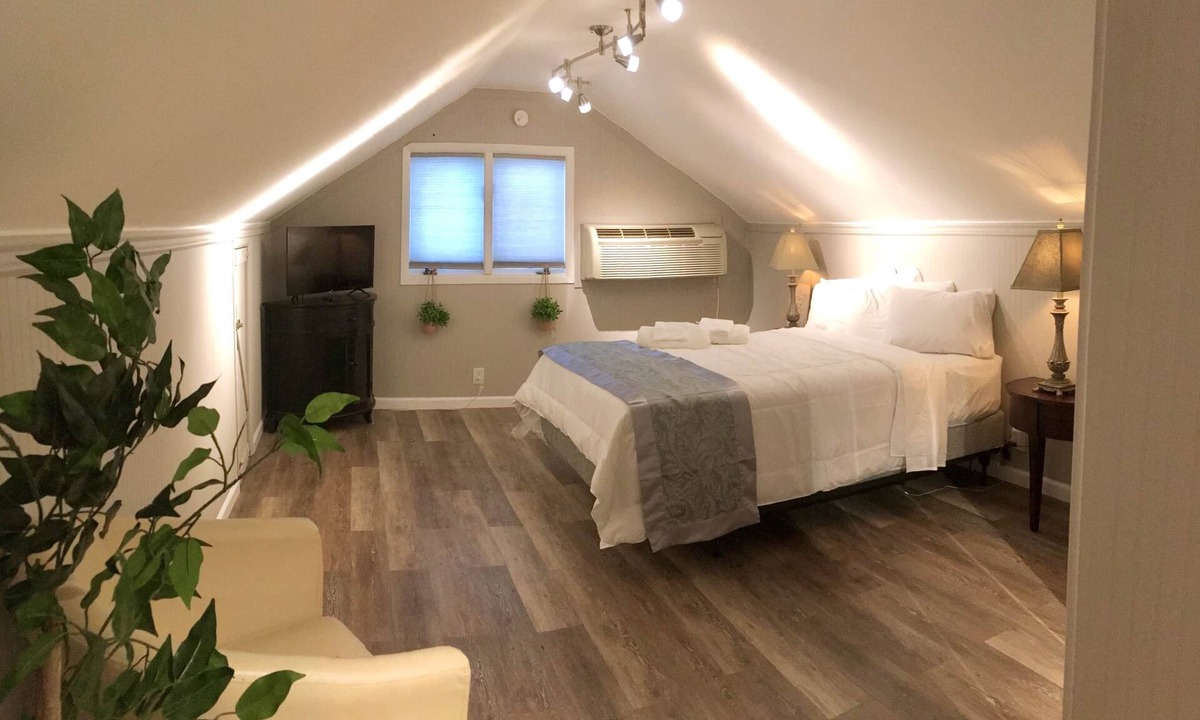 Long View Apartment | The Cupboard Above the Stairs