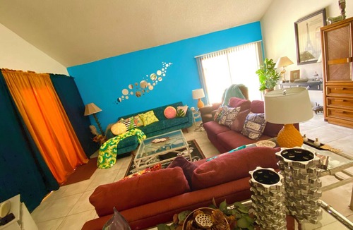Magnesia Falls Cove Condo | 2-bedroom condo-Fun Colorful-Fabulous Rancho Mirage- AC, pools, hot tubs, tennis