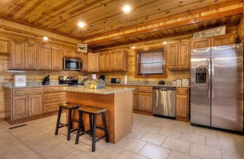 Sevierville Cabin | A Heavenly View Too ~ 6 BR w/Indoor Pool ~ Sleeps 28 ~ Incredible Views!