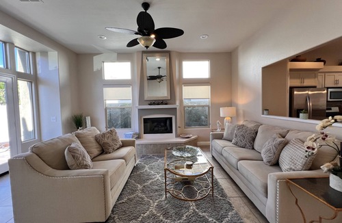 La Quinta Cove House | Alluring Santa FeVilla 3 BR + 2 BA Pool/Spa captivating Mountain Views #064809