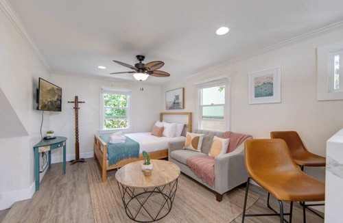 Coronado Apartment | Back Building A-C - B Ave Bungalows · All 3 Studios, 5-10 Min Walk to Coronado Beach!