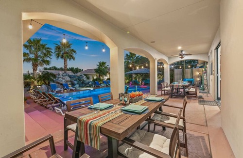 Desert Hot Springs House | Bar,Basketball,Pickleball,Privacy,G’room,Sleeps20