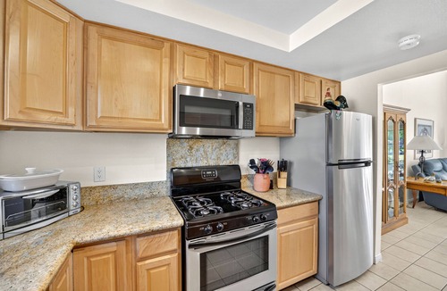 Indio Condo | Bungalow w/private garden patios, water and greenbelt views. one with nature