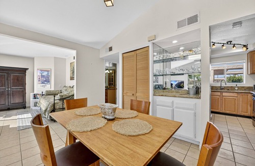 Indio Condo | Bungalow w/private garden patios, water and greenbelt views. one with nature