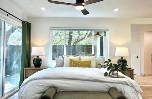 Carmel Valley Cabin | Charming 1-bedroom lodge in peaceful Carmel Valley w/Hot Tub and backyard