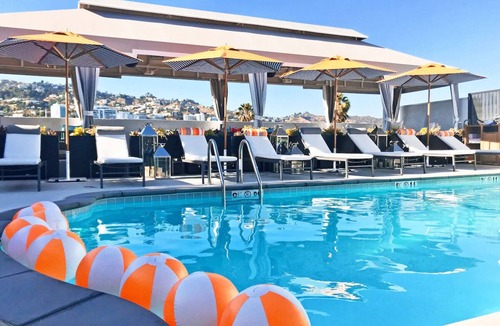 Tri-West Apartment | Chic Oasis in West Hollywood's Heart! 3 Units w/Balconies! Pool & Tennis Court!