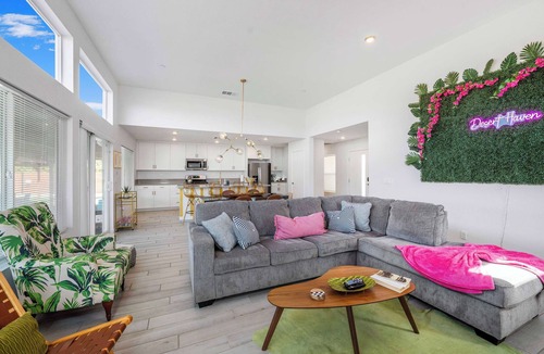 B-Bar-H Ranch House | Desert Luxury: Pool, Pickleball, Golf & Game Room