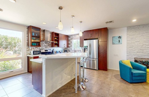 Desert Park Estates House | Desert Respite with Mountain Views, Pool, & Spa