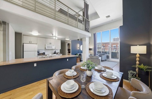 Gaslamp Quarter Apartment | Explore Gaslamp from Chic Loft +Balcony City Views