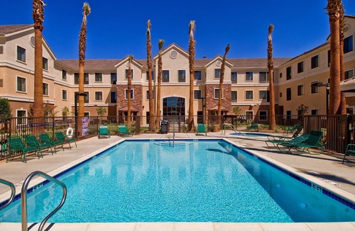 Palmdale Apartment | Free Breakfast. Outdoor Pool & Hot Tub. Near Edwards Air Force Base! Your Next Trip!