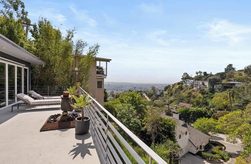 Hollywood Hills West House | Hollywood Hills Vista | Decks & Fire Pit by C&C