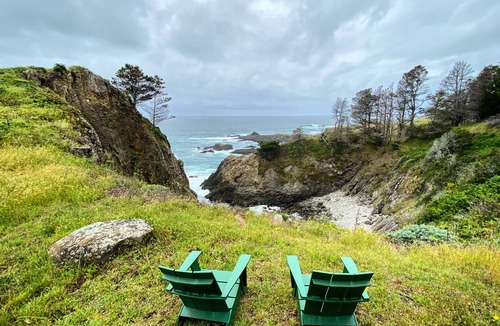 Sea Ranch Cottage | Incredibly Beautiful, Private, Unique Home Perched On The Bluff At Ocean's Edge!