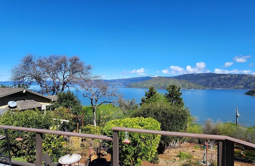 Soda Bay House | Lake View Home with Community Pool in Riviera Heights