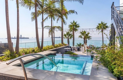 Alamitos Beach Condo | LIKE A 5 STAR HOTEL! RARE LUXURY BEACH AND OCEAN VIEW CONDO. right on the sand!