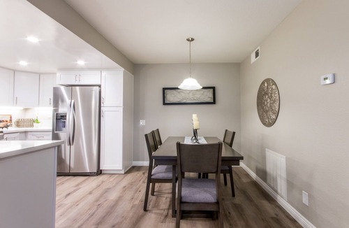 Cowan Heights Condo | Live Work ~ Quiet, Clean & Modern ~ Walk to Parks Shops + Dining!