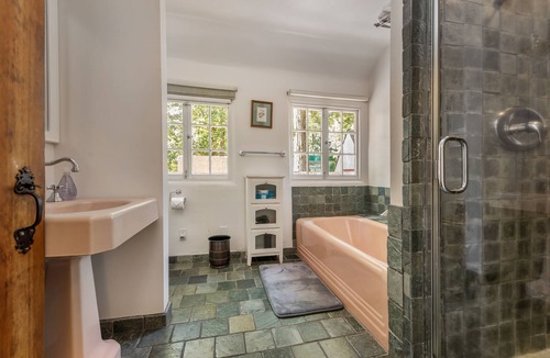 Guerneville House | Lovely Tudor Home w/ Pool & Spa near Russian River, short walk to Guerneville
