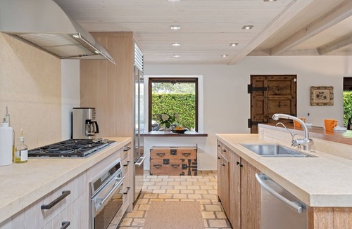 Laguna House | Luxurious Garden Home Walking Distance to Downtown SB