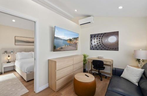 Simi Valley Apartment | Luxury 1BR Suite Kitchen, Fireplace, Laundry, BBQ