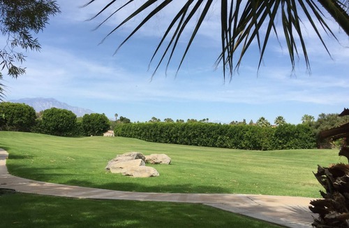 Bermuda Dunes House | Luxury Private Gated Estate on 2.33 acres. Pool, Spa, Firepit, BBQ, BB court