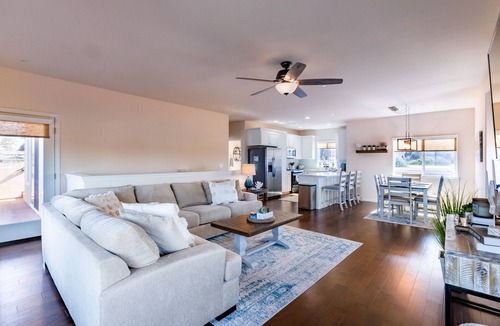 Oceano House | Modern 4BR/4BA Beach Home 360 View Rooftop Firepit All King Beds - Garage