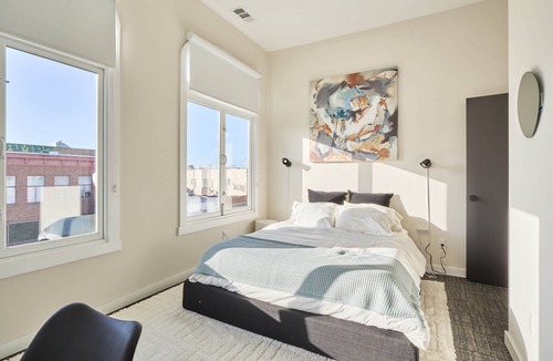 Mission District Apartment | Modern and cozy city getaway with 360º views of the SF skyline and bay!