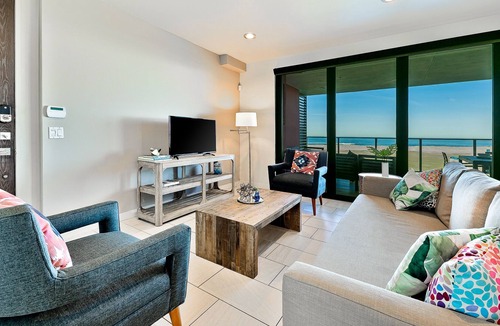 Ocean Beach House | Modern Beachfront Condo w/Spacious Balcony, Views, A/C - Dogs OK