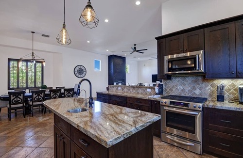 Chino Canyon Villa | Movie Theater, Game Room, Pool, Hot Tub, & Views | Villa Toscana by AvantStay