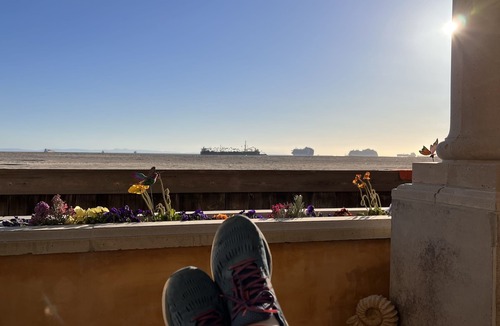 Peninsula Apartment | Ocean-Front Beach Studio Apartment On the Sand, kitchenette, Great wi-fi