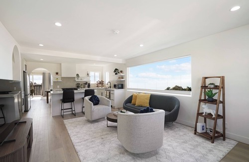 Pacifica Apartment | Oceanview Sunset View 3BR Luxe Home Yard