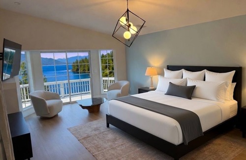 Crestline House | Panoramic Lakefront Retreat, View from Every Floor