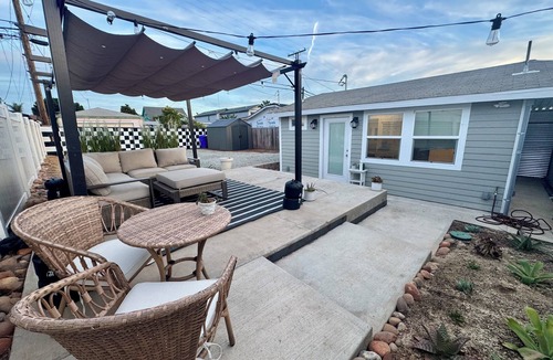 Ridgeview - Webster Cottage | Parkside 2BDRM Guesthouse, Patio/Parking for 4, Near Petco