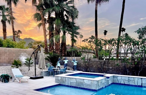 Magnesia Falls Cove Villa | Rancho Mirage Villa, Dream Vacation, Walking to premier shopping and dining.