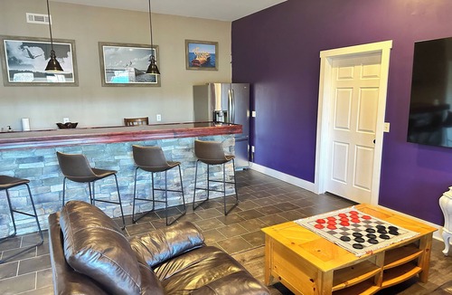 West Union House | Relaxing Lake Front Getaway with Hot Tub & Dock! Near Clemson, Sleeps 14+