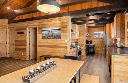 McKinney Estates House | Remodeled West Shore Cabin/1 mile to Chambers Landing Beach/Near Homewood Ski