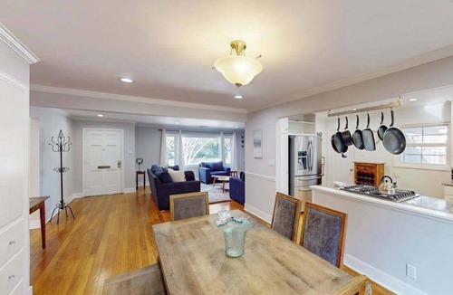 Junior College Neighborhood Association House | Santa Rosa 2BR home with shaded patio — walk to Willi's Wine Bar